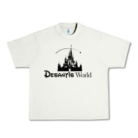 Desantis World Anti Woke Corporation Political T Shirt Urban Heavy Tee | Teevron