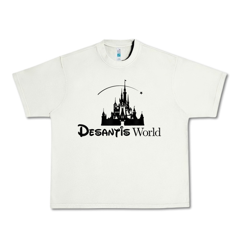 Desantis World Anti Woke Corporation Political T Shirt Urban Heavy Tee by baoMotion | Teevron
