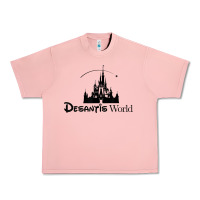 Salmon desantis world anti woke corporation political t shirt Urban Heavy Tee - baoMotion