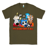 Army Green It's Game Day Y'all Soccer Coffee Cups Classic Tee - FaDigitalArtStudio