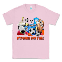 Bubblegum Pink It's Game Day Y'all Soccer Coffee Cups Classic Tee - FaDigitalArtStudio