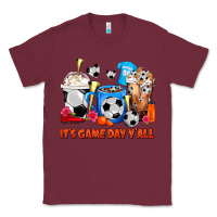 Burgundy It's Game Day Y'all Soccer Coffee Cups Classic Tee - FaDigitalArtStudio