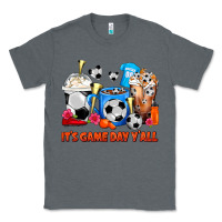Charcoal Heather It's Game Day Y'all Soccer Coffee Cups Classic Tee - FaDigitalArtStudio