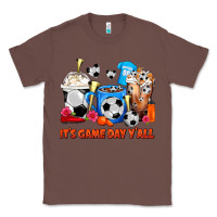 Chestnut It's Game Day Y'all Soccer Coffee Cups Classic Tee - FaDigitalArtStudio