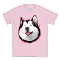 Bubblegum Pink husky Classic Tee - Jasminsmagicworld