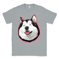 Heather Grey husky Classic Tee - Jasminsmagicworld