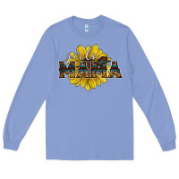 Colony Blue girls mama sunflower Long Sleeve Tee - RacoonDesign