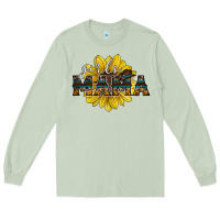 Matcha girls mama sunflower Long Sleeve Tee - RacoonDesign