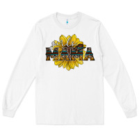White girls mama sunflower Long Sleeve Tee - RacoonDesign