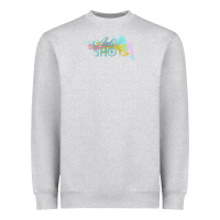 Heather Grey artist shot Heavyweight Sweatshirt - chombo