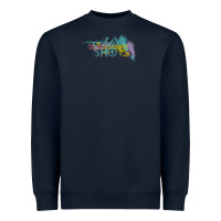 Navy artist shot Heavyweight Sweatshirt - chombo
