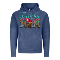 Vintage Denim french bulldog mom Vintage Hoodie - Artiststas