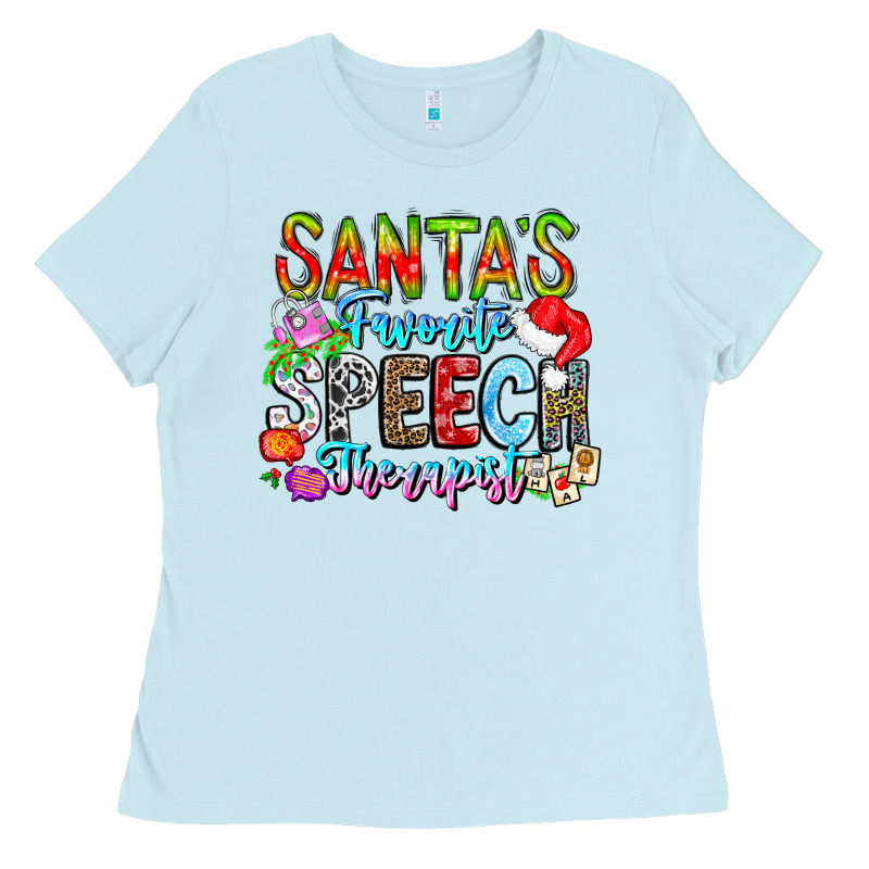Festive Speech Therapist Tribute Ladies Tee by CowhideDigitalArt | Teevron