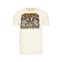 Vintage Arctic Happy Easter Vintage Tee - CowhideDigitalArt