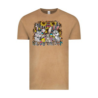 Vintage Camel Happy Easter Vintage Tee - CowhideDigitalArt