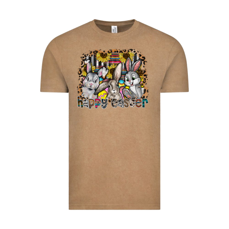 Happy Easter Vintage Tee by CowhideDigitalArt | Teevron