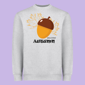 Welcome Autumn Heavyweight Sweatshirt Designed By Bettercallsaul