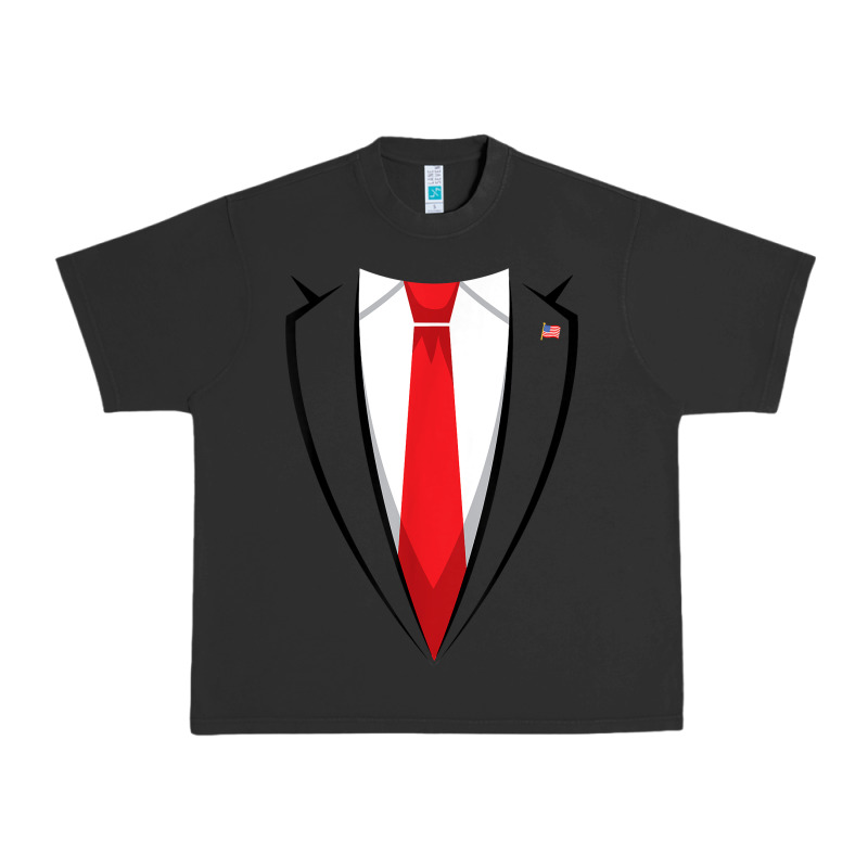 Halloween Trump Suit Shirt Us President Easy Costume T Shirt Urban Heavy Tee by baoMotion | Teevron
