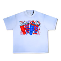 Grape Ice american obsessive cup Urban Heavy Tee - CowhideDigitalArt