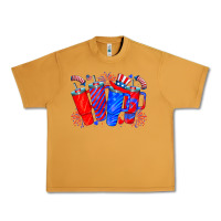 Peanut Butter american obsessive cup Urban Heavy Tee - CowhideDigitalArt