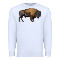 White american bison body Premium Sweatshirt - RanaPortraitStore