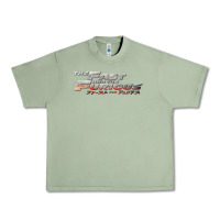 Oil Green fast & furious tokyo drift kanji movie poster t shirt Urban Heavy Tee - baoMotion