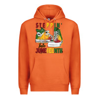 Carrot steppin' into juneteenth Premium Hoodie - BarkalooDesign