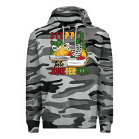 Slate Camo steppin' into juneteenth Premium Hoodie - BarkalooDesign