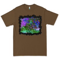 Cacao halloween skull and leopard background Premium Tee - BundleAndBundleShop