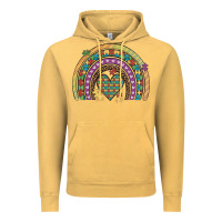Vintage Mustard autism awareness heart leopard rainbow Vintage Hoodie - Artiststas