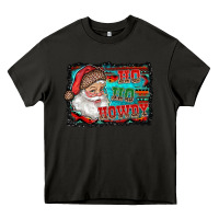 Asphalt ho ho howdy with santa Heavy Core Tee - RanaPortraitStore