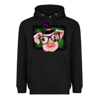 Black pig halloween Heavyweight Hoodie - RanaPortraitStore