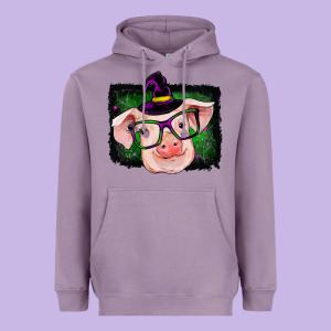 Pig Halloween Heavyweight Hoodie Designed By Ranaportraitstore