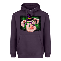 Plum pig halloween Heavyweight Hoodie - RanaPortraitStore