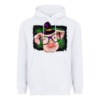 White pig halloween Heavyweight Hoodie - RanaPortraitStore