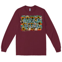 Burgundy girls mama Long Sleeve Tee - RacoonDesign