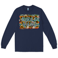 Navy girls mama Long Sleeve Tee - RacoonDesign
