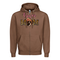 Chestnut Boxer Mom Zipper Hoodie - Jasminsmagicworld