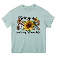 Being A Mom Makes My Life Complete Mother's Day Heavy Core Tee | Teevron