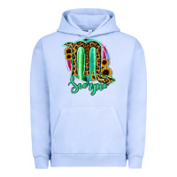 Pigment Grape Ice Scorpio Zodiac Sign Sunflower Leopard Serape Urban Hoodie - RanaPortraitStore