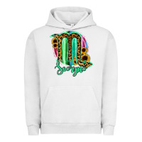 Pigment Lunar Rock Scorpio Zodiac Sign Sunflower Leopard Serape Urban Hoodie - RanaPortraitStore