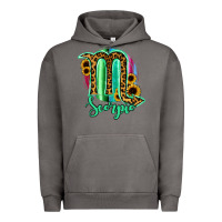 Pigment Tornado Scorpio Zodiac Sign Sunflower Leopard Serape Urban Hoodie - RanaPortraitStore