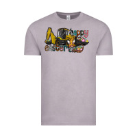 Vintage Zinc Happy Easter Vintage Tee - CowhideDigitalArt