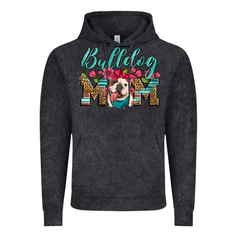 English Bulldog Mom Vintage Hoodie by Artiststas | Teevron