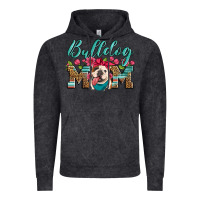Vintage Black english bulldog mom Vintage Hoodie - Artiststas