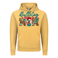 Vintage Mustard english bulldog mom Vintage Hoodie - Artiststas