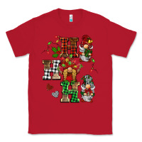 Red christmas ho ho ho gnomes Classic Tee - BarkalooDesign