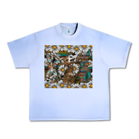 Grape Ice easter Urban Heavy Tee - CowhideDigitalArt