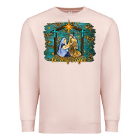 Pale Pink oh holy night western Premium Sweatshirt - RanaPortraitStore