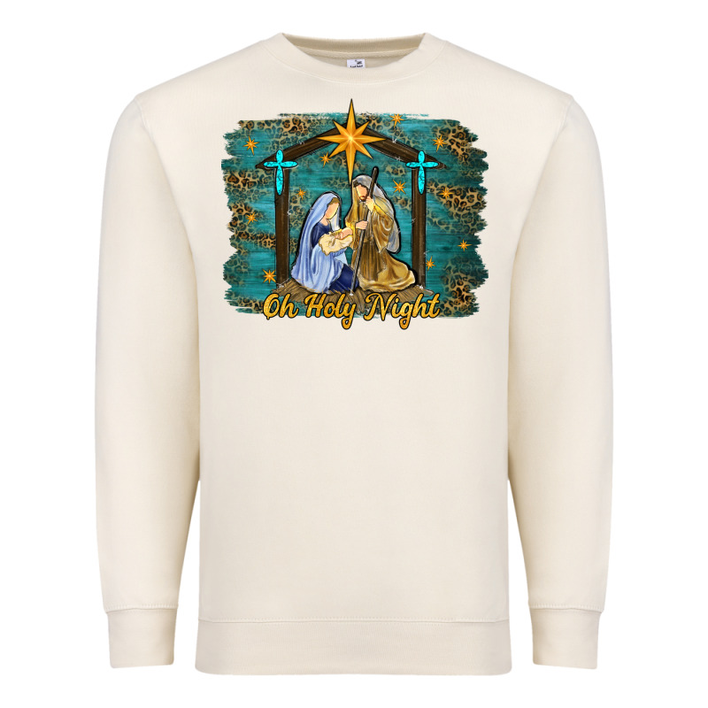 Oh Holy Night Western Premium Sweatshirt by RanaPortraitStore | Teevron